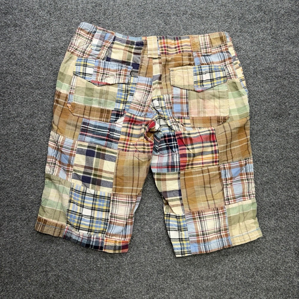 No Boundaries Women's Capri Shorts Plaid Y2K Vintage Size Juniors 7 - Picture 6 of 7